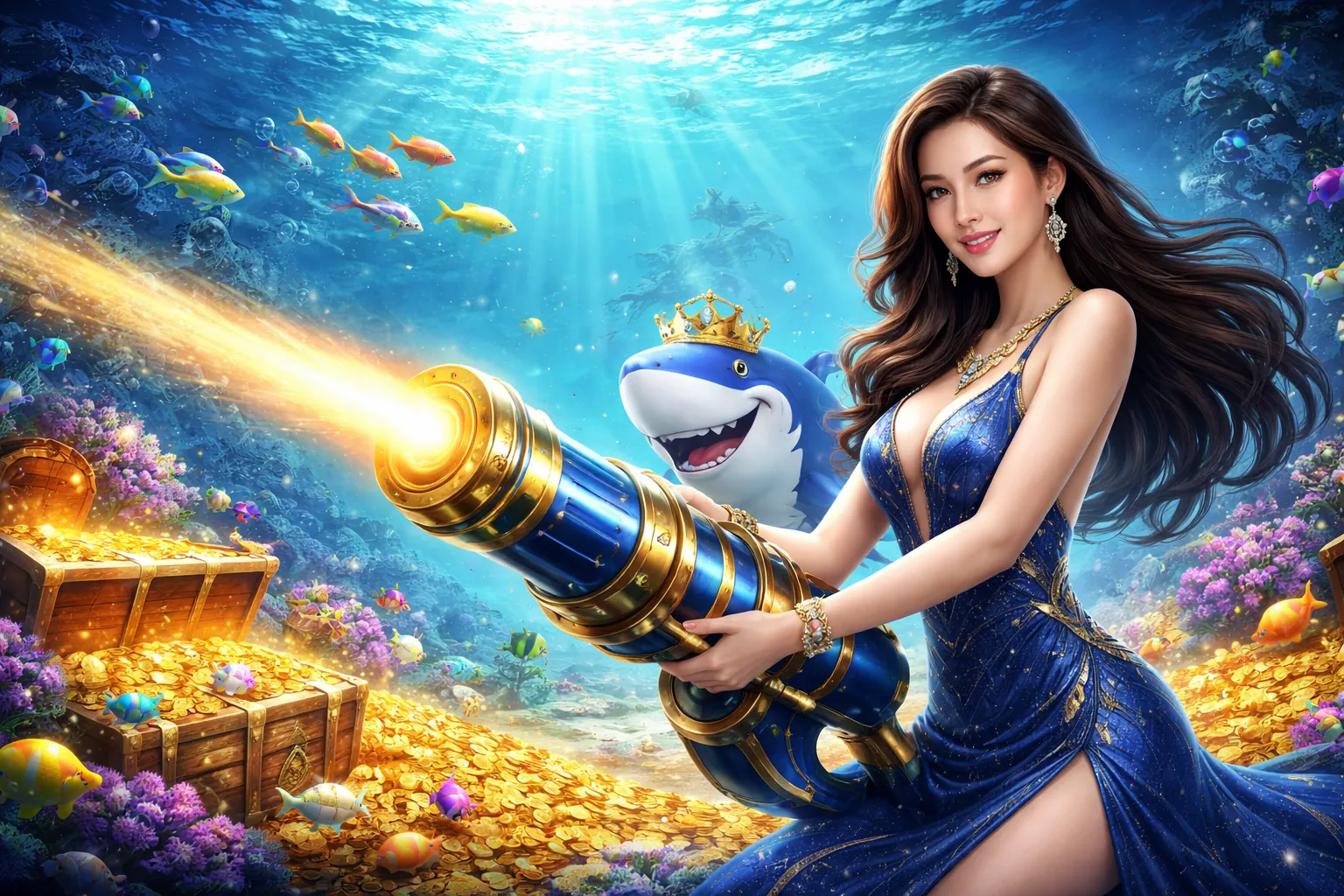 Hình nền Thế Giới Bắn Cá 3D